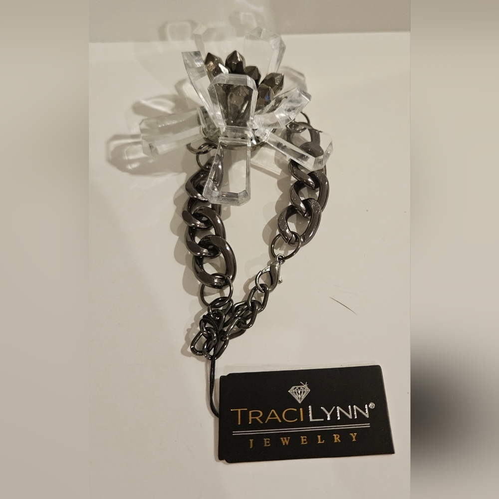 Chunky Black Chain Necklace